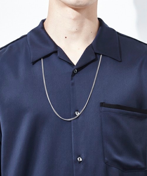 ビューティー＆ユース　ドット オープンカラー オールインワン　ネイビー BEAUTY&YOUTH UNITED ARROWS（ビューティーアンドユース