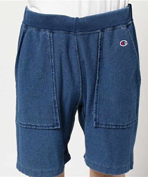 Champion(チャンピオン)の「メンズ チャンピオン リバースウィーブ ショートパンツ Champion REVERSE WEAVE SHORT PANT C3-H502(その他パンツ・メンズ・ブルー・LARGE)」の5枚目の写真