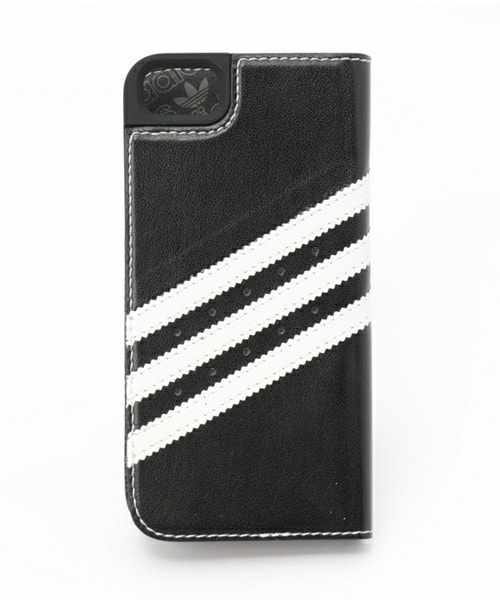 adidas（アディダス）の「アディダス オリジナルス スマフォ ケース adidas iPhone SE/5/5s Booklet Case（スマホケース/カバー・メンズ・ブラック/ブルー/ゴールド・ONE SIZE）」の4枚目の写真