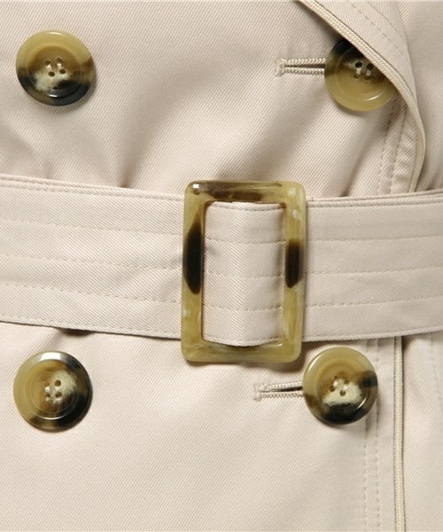 INTERPLANET WINGS（インタープラネットウィング）の「カルゼボンディングトレンチコート（トレンチコート・レディース・ベージュ/ネイビー・38/40）」の11枚目の写真