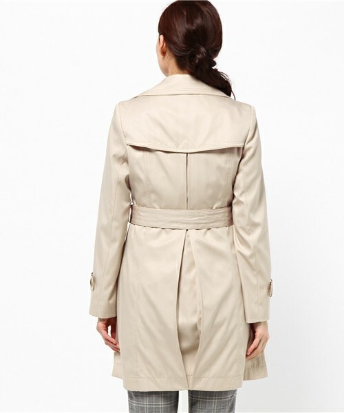 INTERPLANET WINGS（インタープラネットウィング）の「カルゼボンディングトレンチコート（トレンチコート・レディース・ベージュ/ネイビー・38/40）」の5枚目の写真