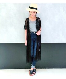 mysty woman | スカラップレースガウンワンピース(ワンピース/ドレス)