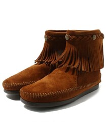 Minnetonka | 【MINNETONKA】HI TOP BLACK ZIP BOOT(ブーツ)
