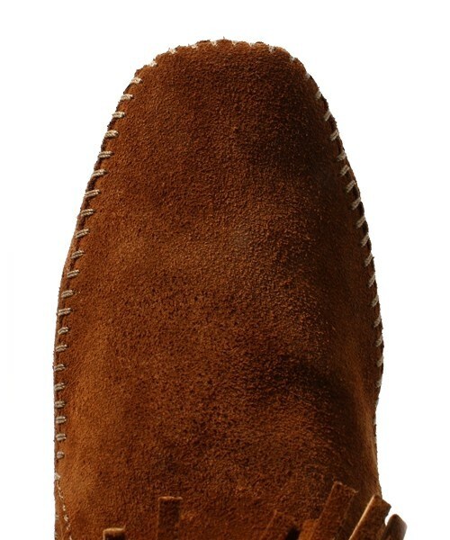 Minnetonka（ミネトンカ）の「【MINNETONKA】HI TOP BLACK ZIP BOOT（ブーツ・レディース・ブラック/グレー/ブラウン・22.5cm/23.5cm/24.5cm）」の7枚目の写真