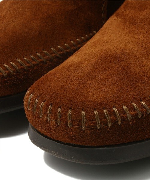 Minnetonka（ミネトンカ）の「【MINNETONKA】HI TOP BLACK ZIP BOOT（ブーツ・レディース・ブラック/グレー/ブラウン・22.5cm/23.5cm/24.5cm）」の8枚目の写真