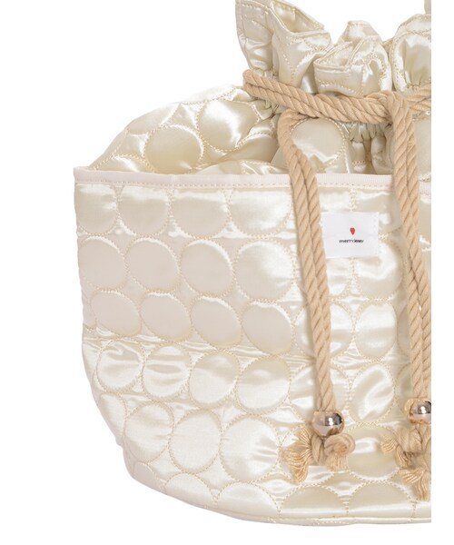 merry jenny(メリージェニー)の「キルティングBAG(バッグ・レディース・オフホワイト/ブラック/キャメル・F)」の10枚目の写真