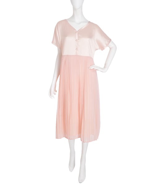 merry jenny（メリージェニー）の「プリーツずるワンピース（ワンピース/ドレス・レディース・ブラック/ピンク/ブルー・F）」の7枚目の写真