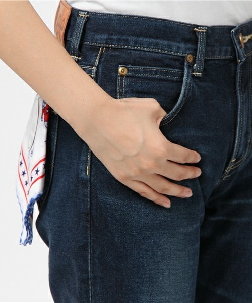 Lee（リー）の「【Lee】ANKLE TAPERED（デニムパンツ・レディース・ブルー/インディゴブルー・S/M）」の8枚目の写真
