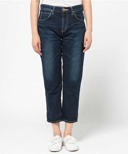Lee（リー）の「【Lee】ANKLE TAPERED（デニムパンツ・レディース・ブルー/インディゴブルー・S/M）」の3枚目の写真