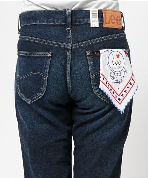 Lee（リー）の「【Lee】ANKLE TAPERED（デニムパンツ・レディース・ブルー/インディゴブルー・S/M）」の7枚目の写真