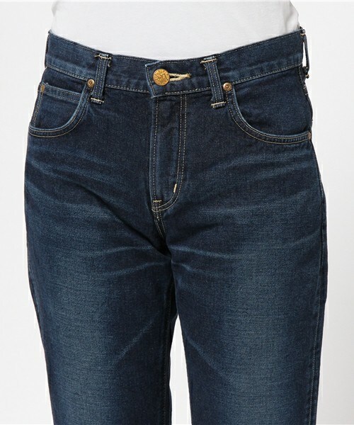 Lee（リー）の「【Lee】ANKLE TAPERED（デニムパンツ・レディース・ブルー/インディゴブルー・S/M）」の6枚目の写真