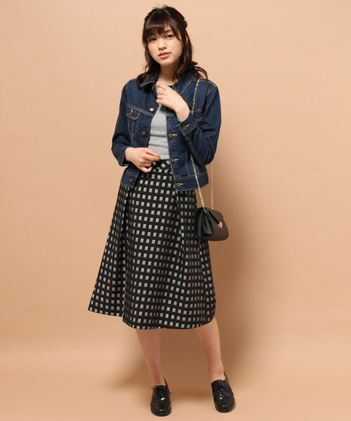 Lee（リー）の「【Lee】101J JACKET（デニムジャケット・レディース・インディゴブルー・FREE）」の5枚目の写真