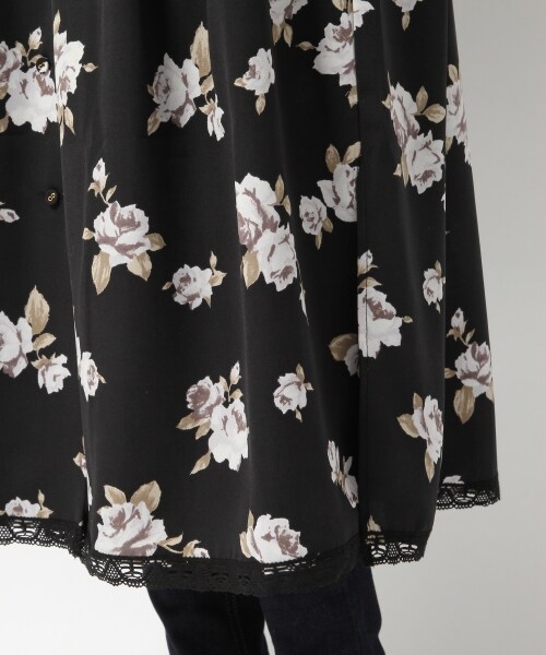 Heather（ヘザー）の「ROSEマキシガウン*ワンピース（ワンピース/ドレス・ブラック/レッド・FREE）」の10枚目の写真