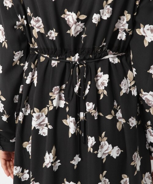 Heather（ヘザー）の「ROSEマキシガウン*ワンピース（ワンピース/ドレス・ブラック/レッド・FREE）」の11枚目の写真