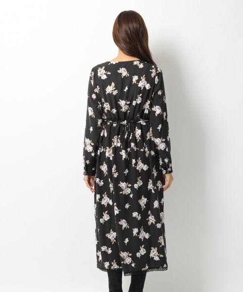 Heather（ヘザー）の「ROSEマキシガウン*ワンピース（ワンピース/ドレス・ブラック/レッド・FREE）」の5枚目の写真