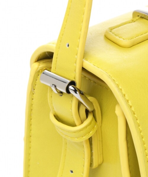 niko and...(ニコアンド)の「オリジナル ミニサッチェルバッグ(バッグ・オフホワイト/グレー/ブラック/イエロー・F)」の9枚目の写真