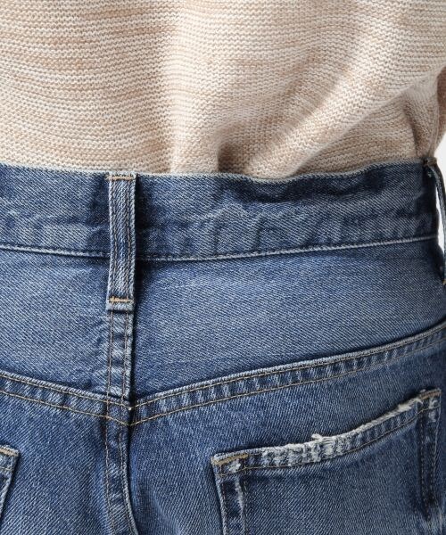 RAGEBLUE（レイジブルー）の「＜コーンミルズ社製デニム使用＞ダメージデニムパンツ（パンツ・ライトブルー/ブルー・M(30インチ)/L(32インチ)）」の11枚目の写真
