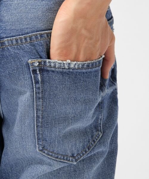 RAGEBLUE（レイジブルー）の「＜コーンミルズ社製デニム使用＞ダメージデニムパンツ（パンツ・ライトブルー/ブルー・M(30インチ)/L(32インチ)）」の12枚目の写真
