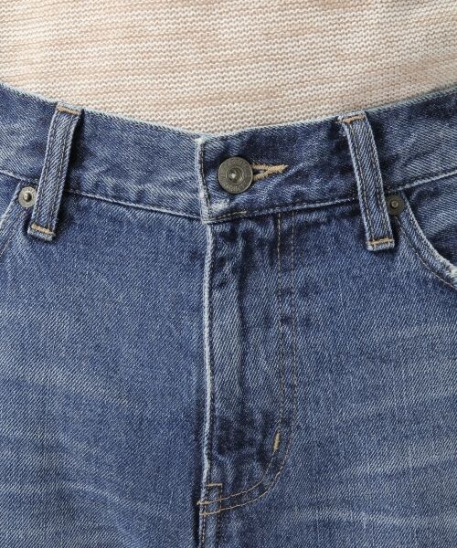 RAGEBLUE（レイジブルー）の「＜コーンミルズ社製デニム使用＞ダメージデニムパンツ（パンツ・ライトブルー/ブルー・M(30インチ)/L(32インチ)）」の5枚目の写真