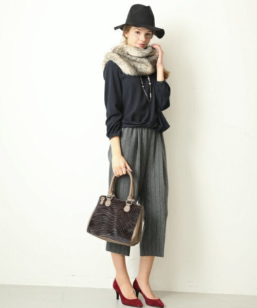 matelasse durer（マトラッセ デュレ）の「カウスエードパンプス（パンプス・レディース・ブラック/カーキ/ワインレッド/オレンジ・23.5/24.5）」の10枚目の写真