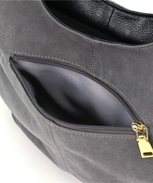 INTERPLANET WINGS（インタープラネットウィング）の「メッシュテープトート（トートバッグ・レディース・グレー/ベージュ・フリー）」の6枚目の写真