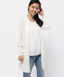 archives | ワイドリブロングカーデ(カーディガン/ボレロ)