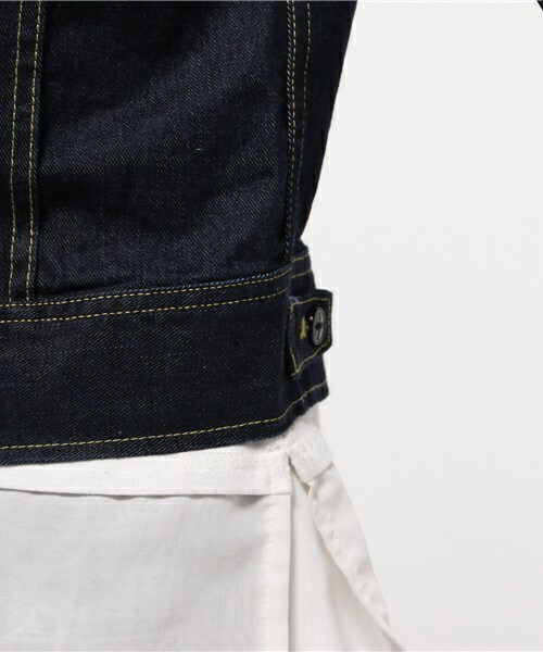 archives（アルシーヴ）の「デニムｼﾞｬｹｯﾄ2（デニムジャケット・レディース・ネイビー・SMALL）」の8枚目の写真