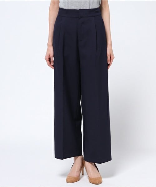 archives（アルシーヴ）の「タックワイドパンツ（その他パンツ・レディース・グレー/ベージュ/ネイビー・SMALL/MEDIUM）」の4枚目の写真