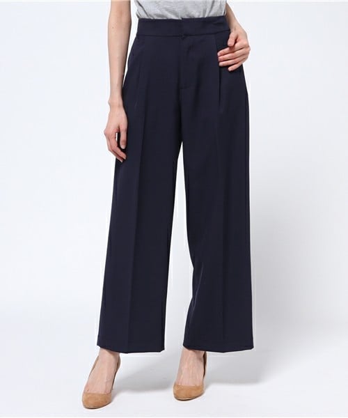 archives（アルシーヴ）の「タックワイドパンツ（その他パンツ・レディース・グレー/ベージュ/ネイビー・SMALL/MEDIUM）」の3枚目の写真