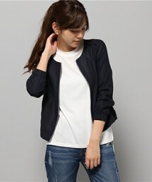 actuel | 麻レーヨンブルゾン(ブルゾン)