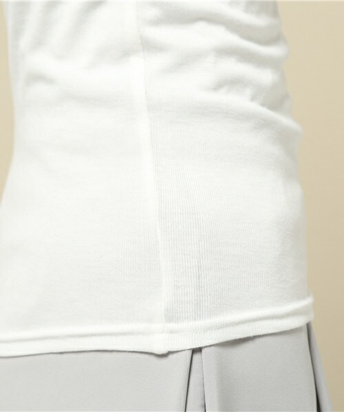 INTERPLANET WINGS（インタープラネットウィング）の「後ろパーツレースタンクトップ（タンクトップ・レディース・オフホワイト/ブラック/ネイビー/イエロー・FREE）」の10枚目の写真