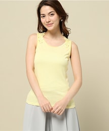 INTERPLANET WINGS | 後ろパーツレースタンクトップ(タンクトップ)