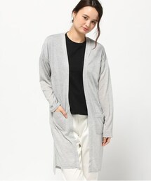 INTERPLANET WINGS | 梨地ロングトッパー(カーディガン/ボレロ)