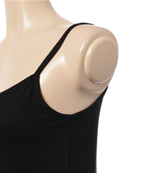 INTERPLANET(インタープラネット)の「【接触冷感】クールキャミソール(キャミソール・レディース・オフホワイト/ブラック/ベージュ・FREE)」の6枚目の写真