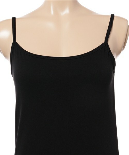 INTERPLANET(インタープラネット)の「【接触冷感】クールキャミソール(キャミソール・レディース・オフホワイト/ブラック/ベージュ・FREE)」の5枚目の写真