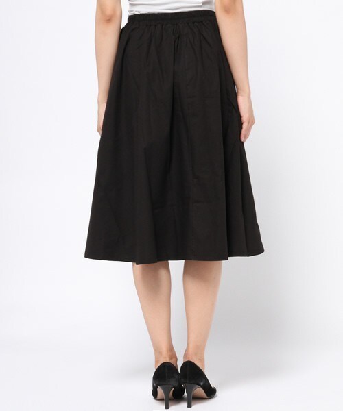 archives（アルシーヴ）の「タイプライターギャザースカート（スカート・レディース・ブラック/ベージュ/カーキ/レッド・MEDIUM）」の7枚目の写真