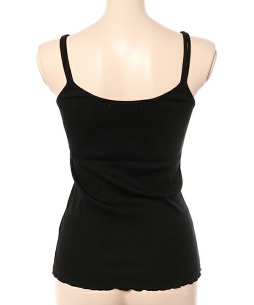 archives（アルシーヴ）の「胸レースキャミソール（キャミソール・レディース・オフホワイト/ブラック/グレー/ネイビー/イエロー・MEDIUM）」の7枚目の写真