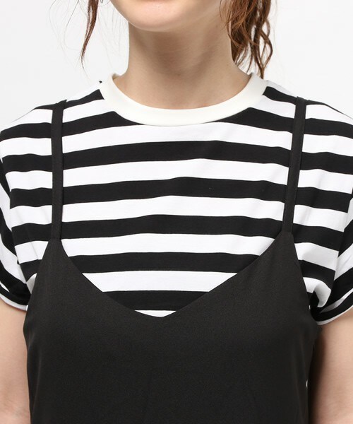 archives（アルシーヴ）の「セットオールンワン（つなぎ/オールインワン・レディース・ブラック/ベージュ/カーキ・MEDIUM）」の7枚目の写真