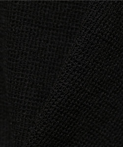 Cheek（チーク）の「麻タッチVネックニットプルオーバー（ニット/セーター・レディース・オフホワイト/ブラック/ベージュ・MEDIUM）」の10枚目の写真