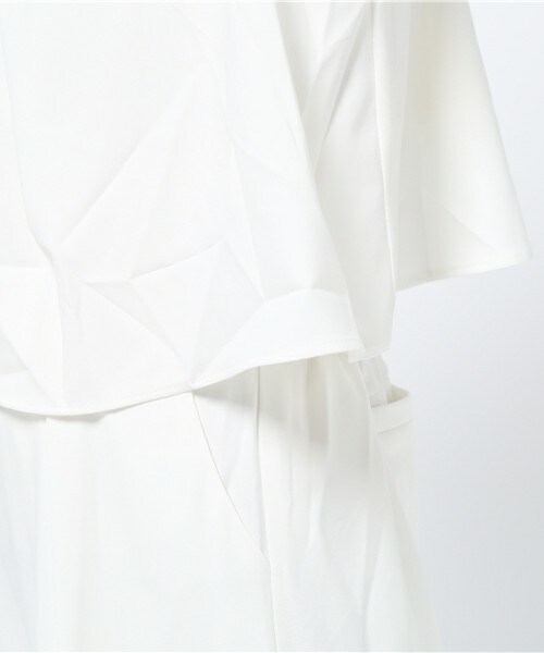 archives（アルシーヴ）の「キャミ＋ワイドパンツセットアップ（つなぎ/オールインワン・レディース・アイボリー/ブラック/ネイビー/オレンジ・MEDIUM）」の10枚目の写真