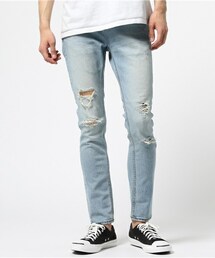 DIET BUTCHER | DIET BUTCHER SLIM SKIN ダメージル-ズフィットデニム(デニムパンツ)