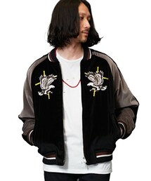 DIET BUTCHER | DIET BUTCHER SLIM SKIN リバーシブルスカジャン(ブルゾン)