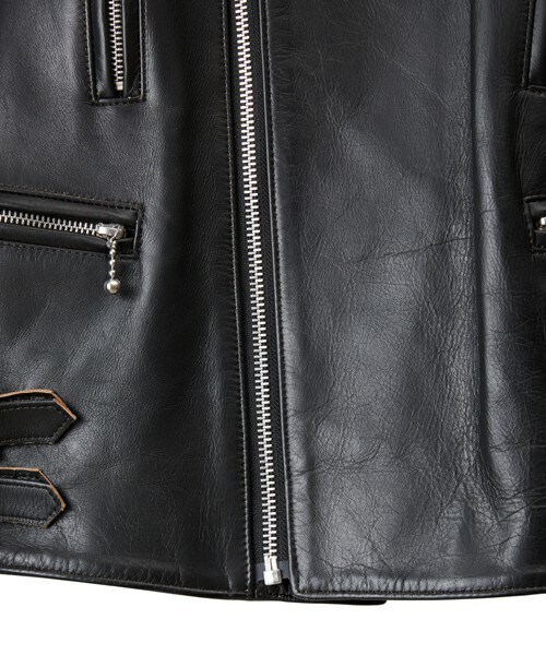 ジョンローレンスサリバン ゴールド レザーライダース ジャケット 38 本革 美品・激レア】ジョンローレンスサリバン ゴールドレザーライダース