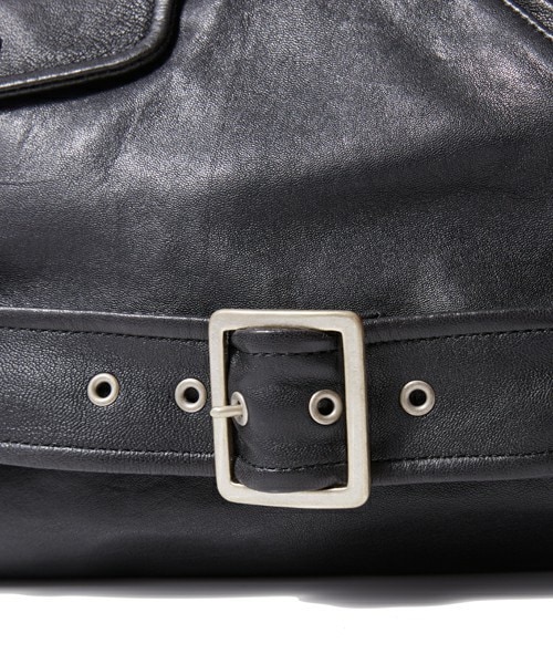 beautiful people（ビューティフルピープル）の「beautiful people ライダースビッグトートバッグ（トートバッグ・レディース・ブラック・FREE）」の8枚目の写真