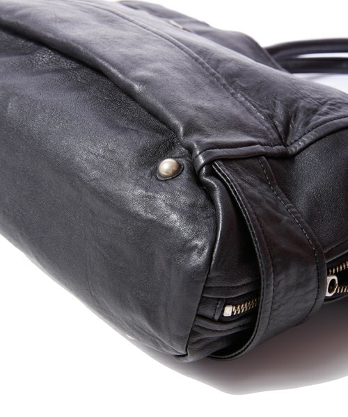 beautiful people（ビューティフルピープル）の「beautiful people ライダースビッグトートバッグ（トートバッグ・レディース・ブラック・FREE）」の11枚目の写真