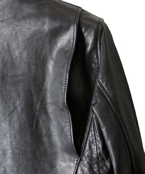 beautiful people（ビューティフルピープル）の「beautiful people ヴィンテージレザーライダースジャケット（ライダースジャケット・メンズ・ブラック・170/180）」の16枚目の写真