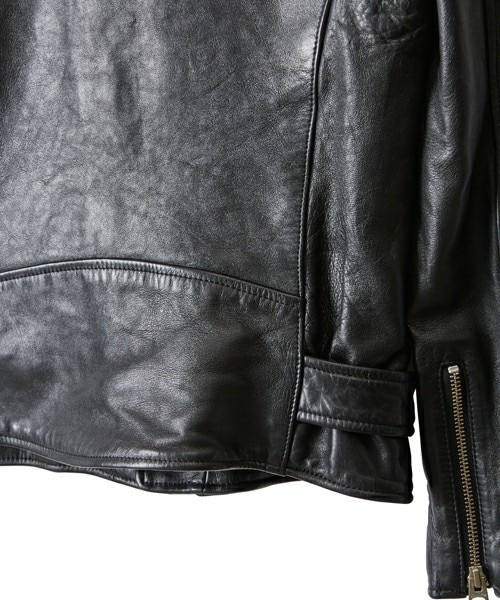 beautiful people（ビューティフルピープル）の「beautiful people ヴィンテージレザーライダースジャケット（ライダースジャケット・メンズ・ブラック・170/180）」の15枚目の写真