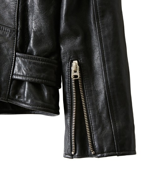 beautiful people（ビューティフルピープル）の「beautiful people ヴィンテージレザーライダースジャケット（ライダースジャケット・メンズ・ブラック・170/180）」の21枚目の写真