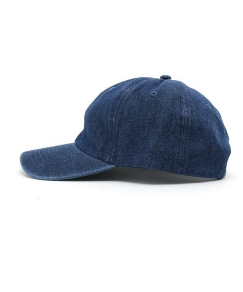 FREDY&GLOSTER（フレディアンドグロスター）の「【FINEBOYS掲載】HAPPY SMILE CAP（キャップ・メンズ・ブラック/ベージュ/ライトインディゴブルー/ダークインディゴブルー/ピンク/グリーン系カモフラージュ・FREE）」の7枚目の写真