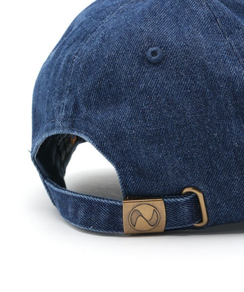 FREDY&GLOSTER（フレディアンドグロスター）の「【FINEBOYS掲載】HAPPY SMILE CAP（キャップ・メンズ・ブラック/ベージュ/ライトインディゴブルー/ダークインディゴブルー/ピンク/グリーン系カモフラージュ・FREE）」の12枚目の写真